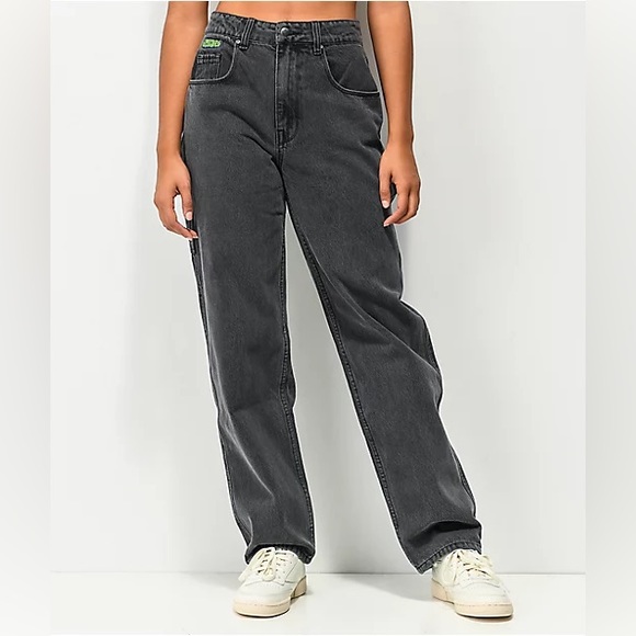 Empyre Tori 90s black cargo jeans 0 NWOT - Picture 7 of 7